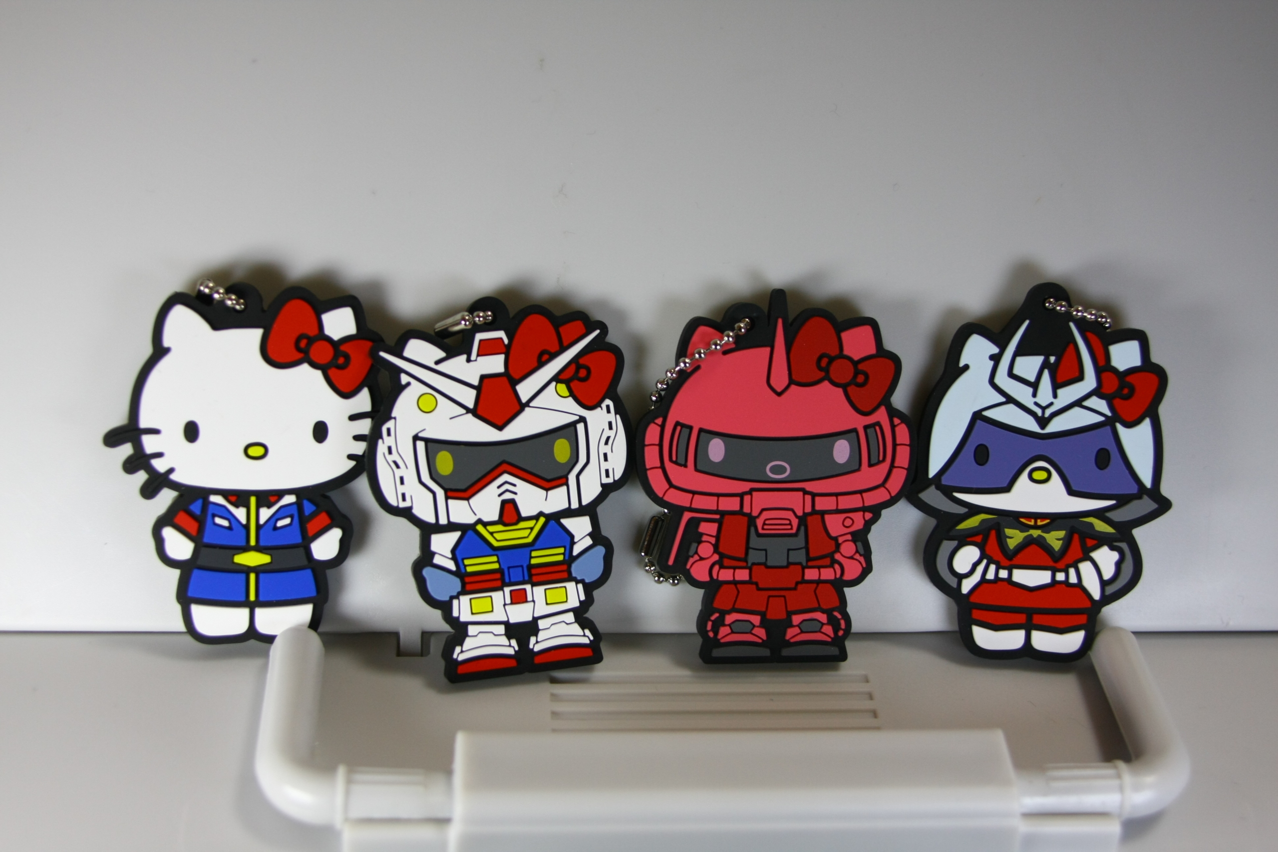 ガンダムとハローキティのコラボキーホルダー | ガンダム中心で気まま ...