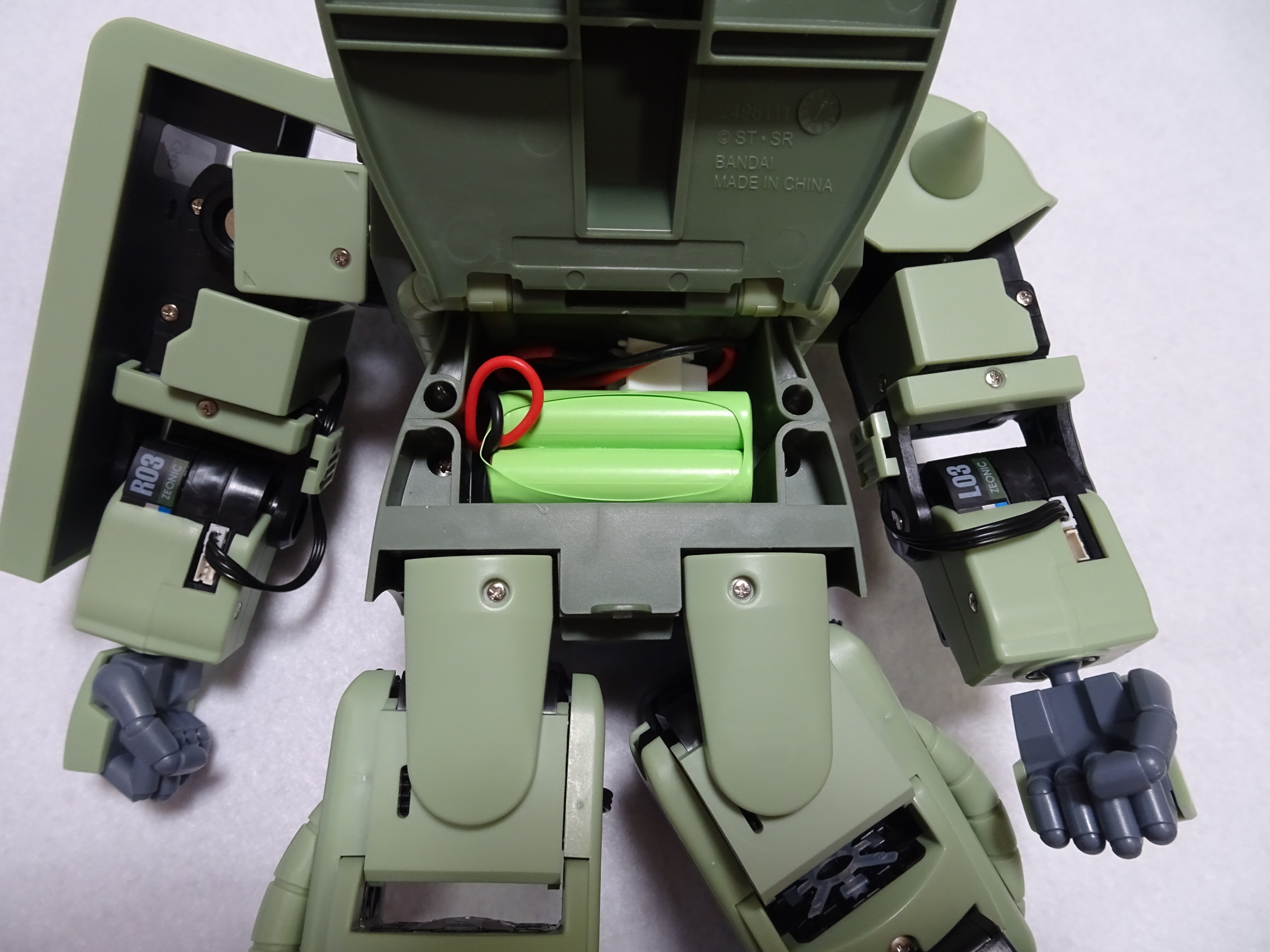 ZIONIC TECHNICS ジオニックテクニクス ガンダム ザク 動作確認済-