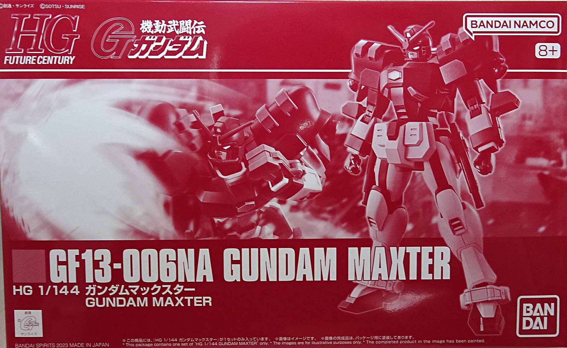 プレバン 1/144scale ガンダムローズ&ガンダムマックスター 中袋未開封 プレバン 1/144scale ガンダムローズ&ガンダムマックスター 中袋