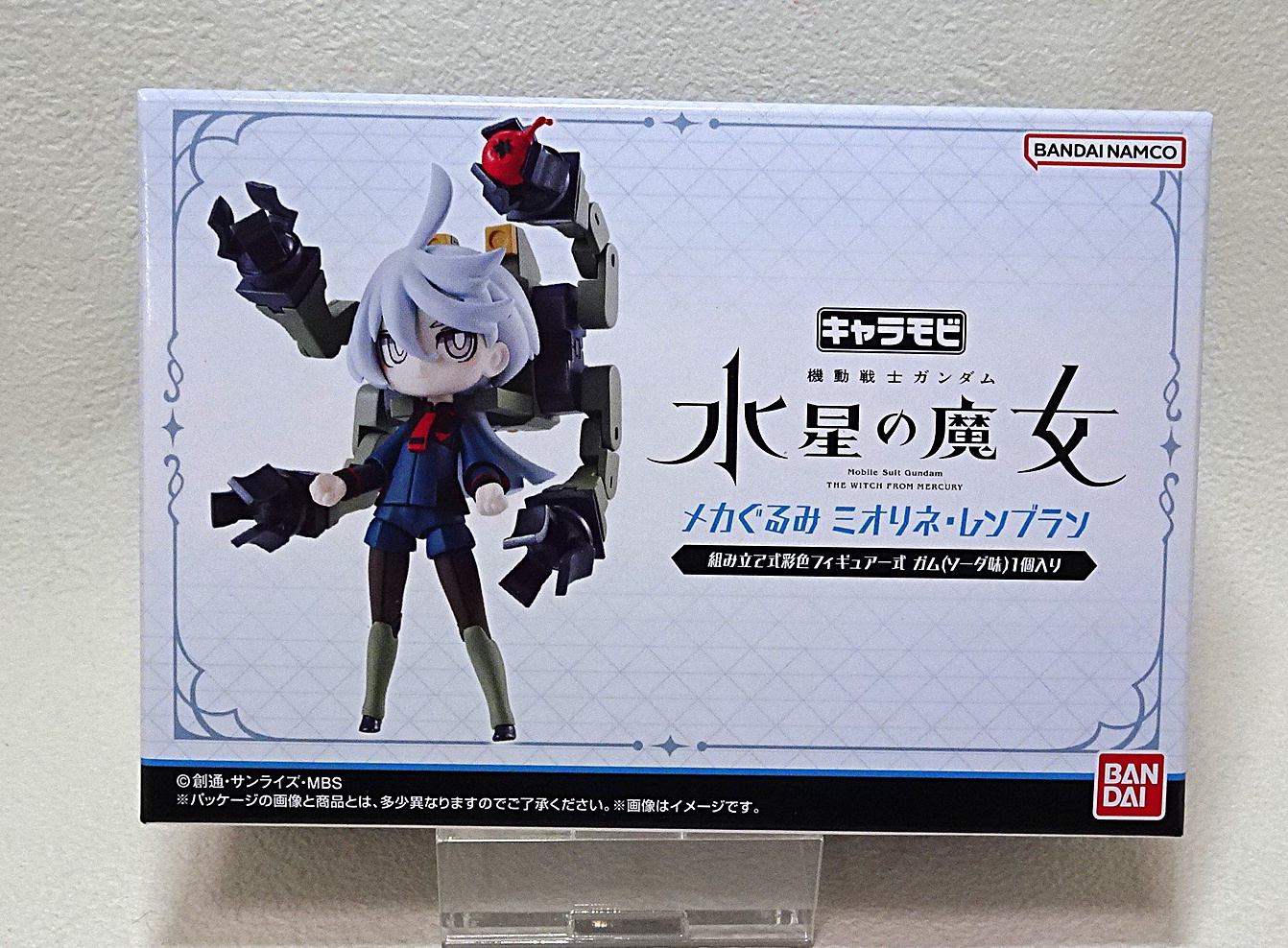【キャラモビ メカぐるみ】 水星の魔女 スレッタ ミオリネ フィギュア 大爆《死》］還原風格。Bandai キャラモビ メカぐるみ スレッタ