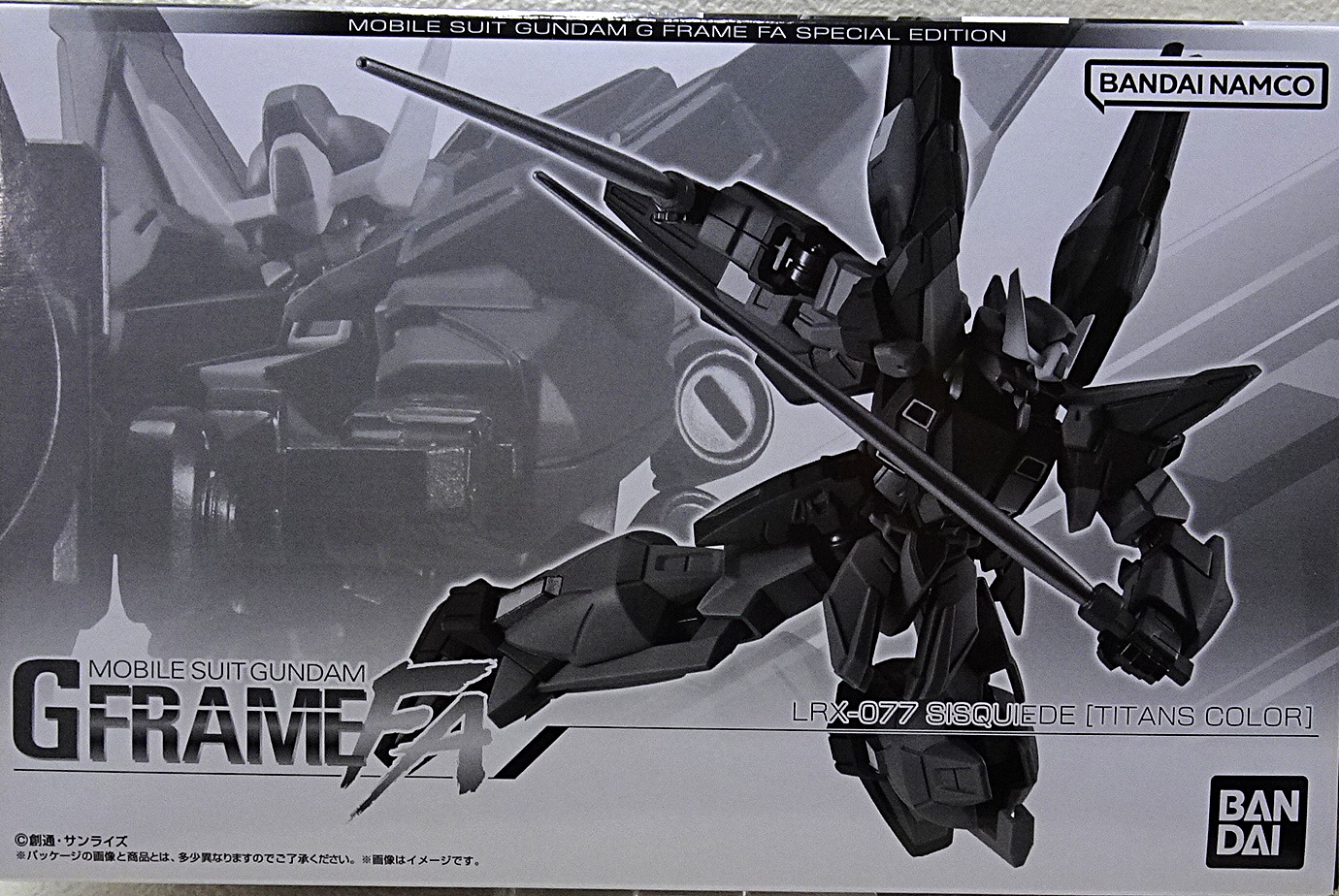機動戦士ガンダム GフレームFA シスクード(ティターンズカラー