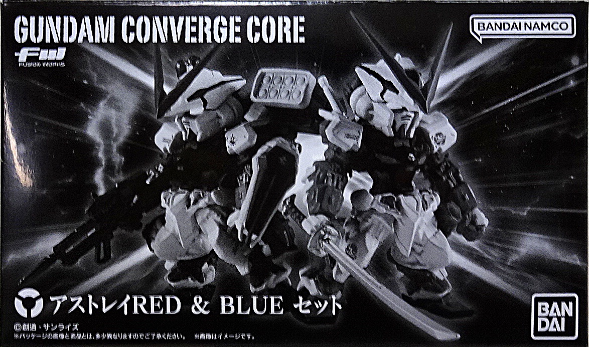 プレミアムバンダイ FW ガンダムコンバージCORE アストレイ RED&BLUE