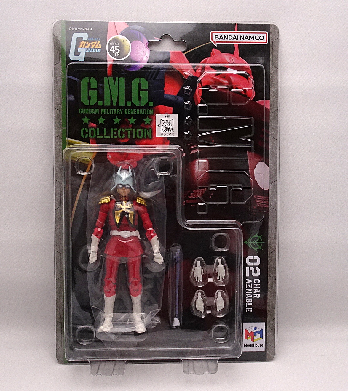G.M.G COLLECTION 機動戦士ガンダム ジオン公国軍 シャア