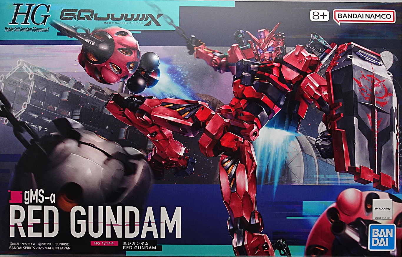 ガンプラ HGUC 1/144 機動戦士Gundam GQuuuuuuX 赤いガンダム
