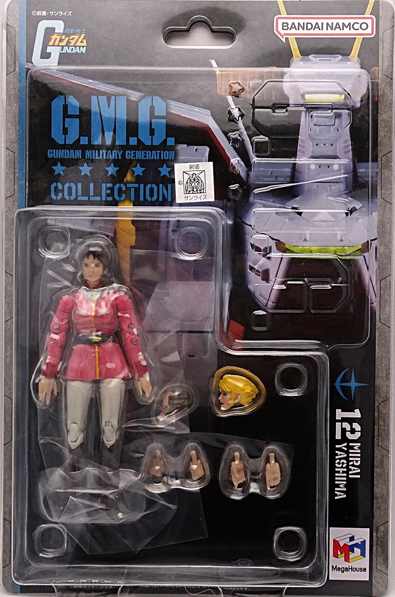 G.M.G COLLECTION 12 機動戦士ガンダム 地球連邦軍 ミライ・ヤシマ